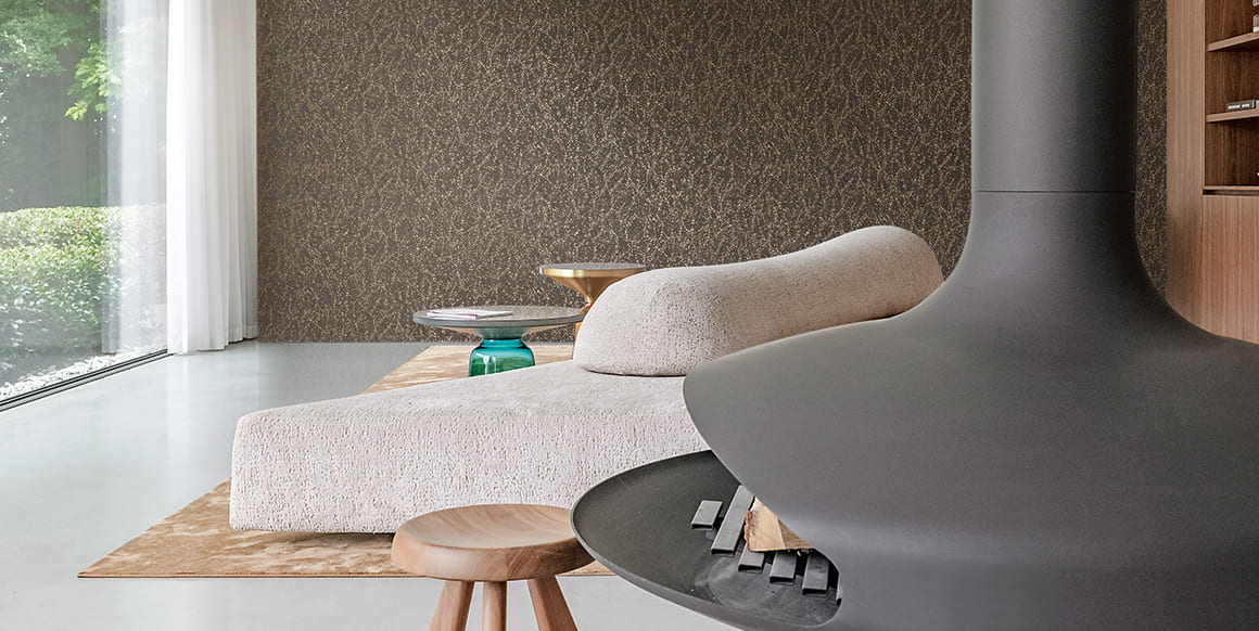 Обои Loymina A La Prima Moon PM7 010 10,05×1 фото в интерьере